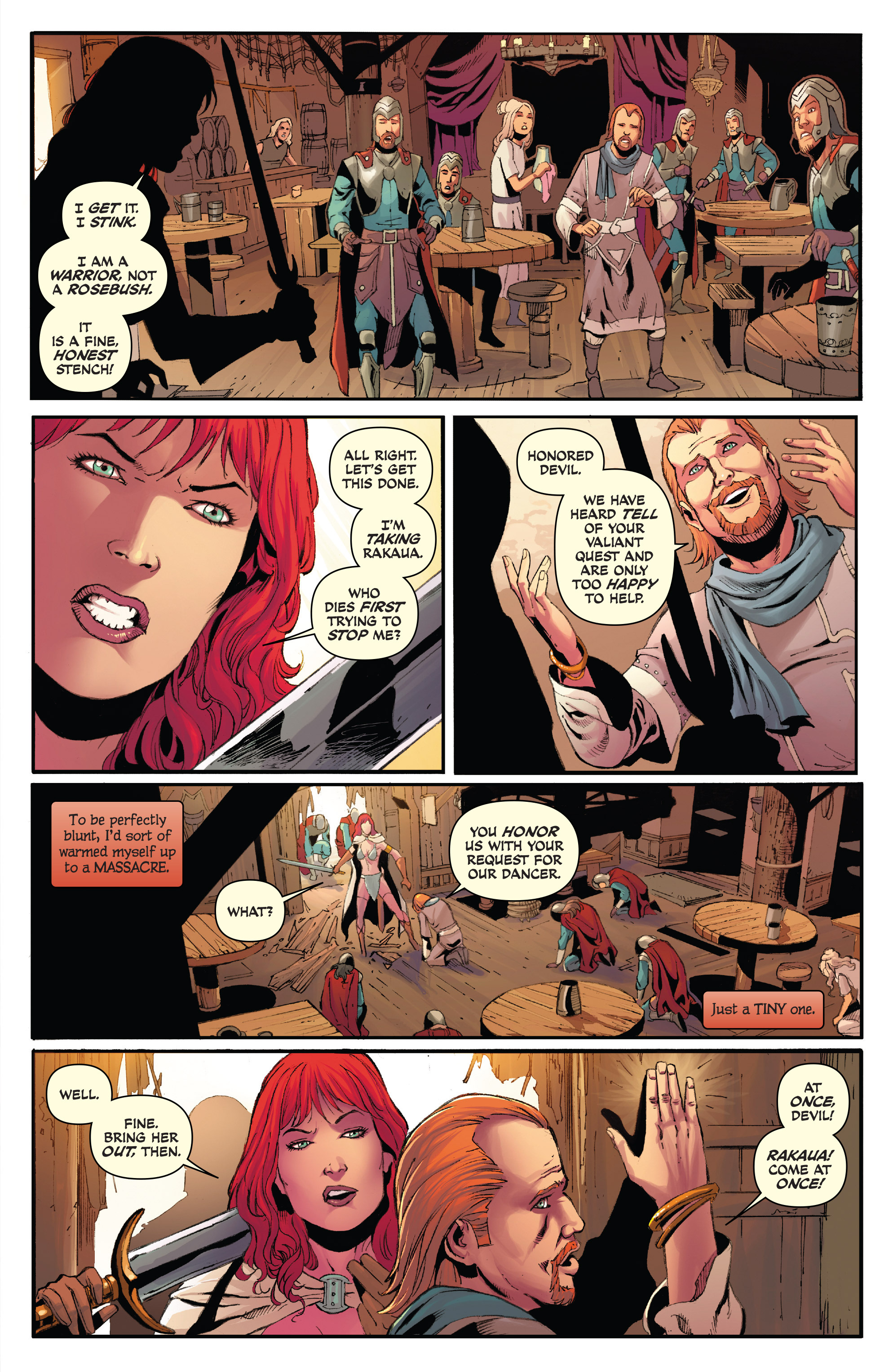 Read online Red Sonja (2013) comic -  Issue #12 - 6
