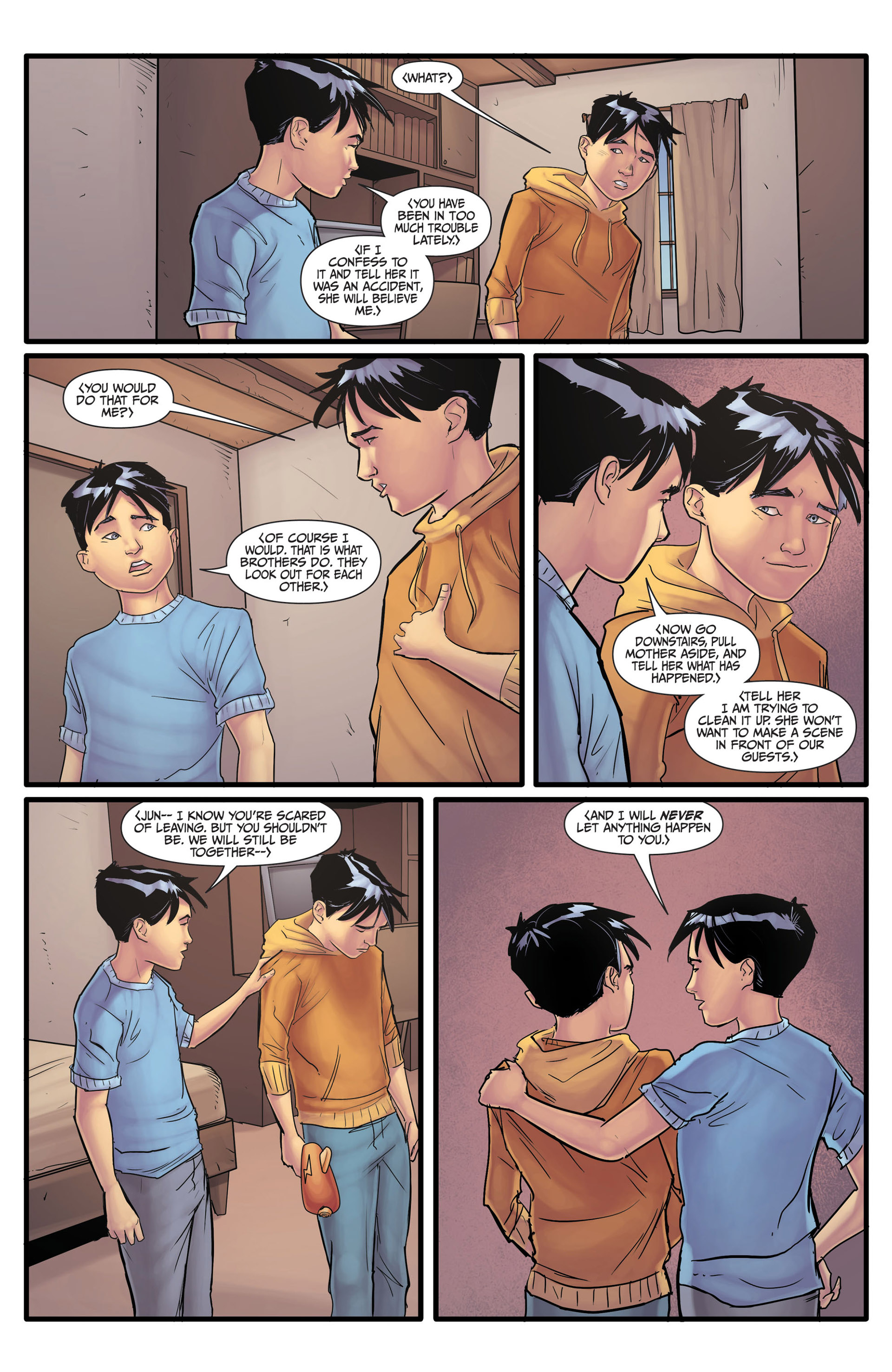 Read online Morning Glories comic -  Issue #9 - 11