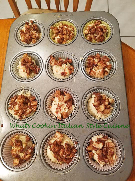 Apple Pie Sour Cream Muffin What's Cookin' Italian Style Cuisine