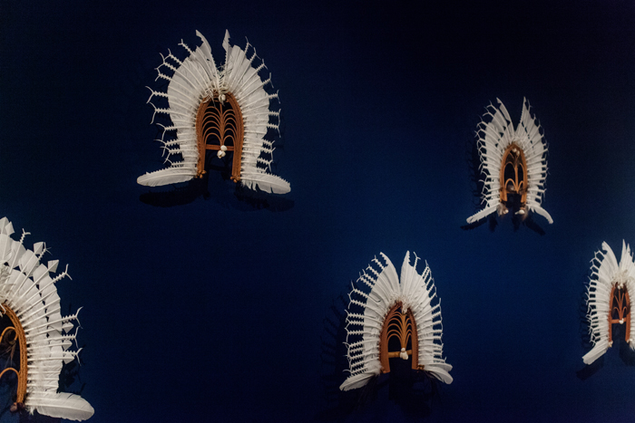Ceremonial dhoeri - George Nona 2008 goma exhibit
