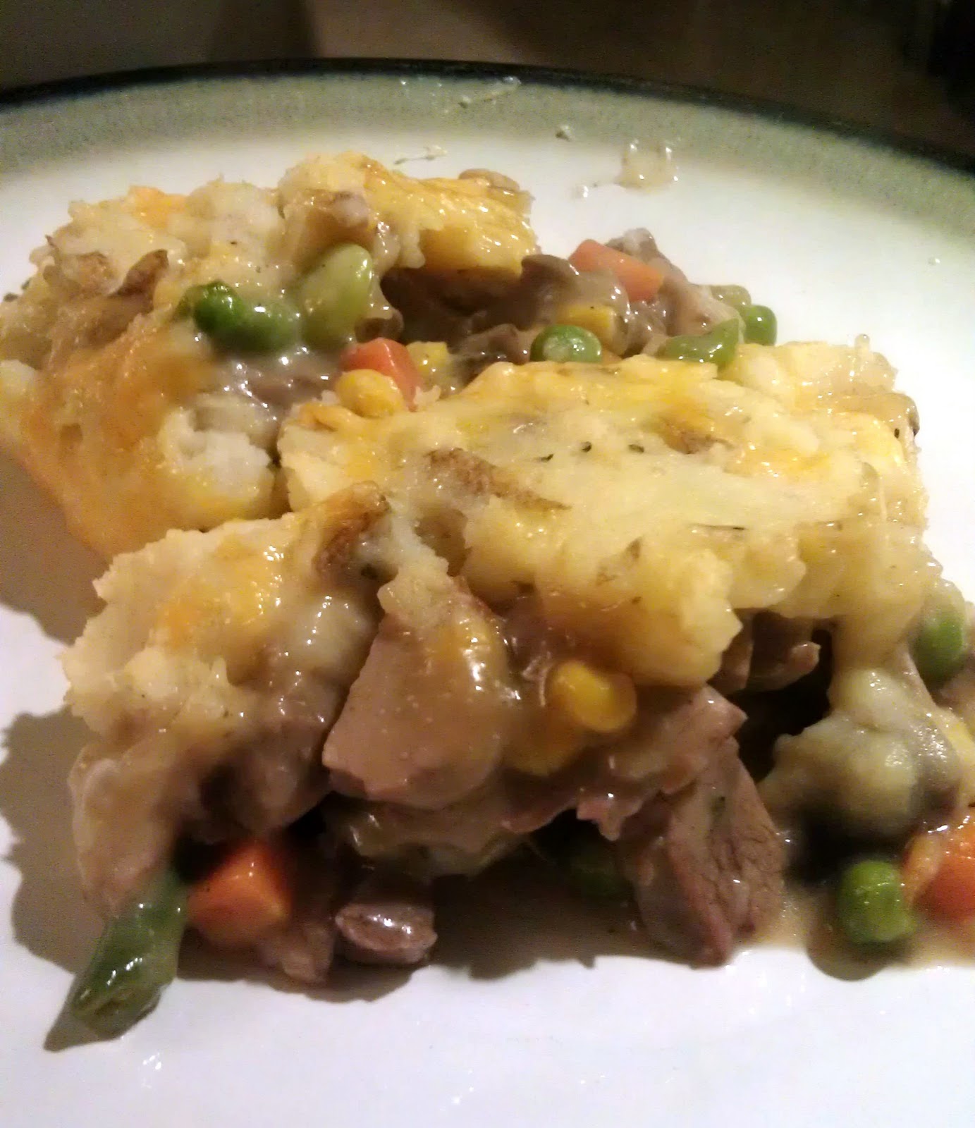 It really IS that easy to make... Recipe 130 [Leftover Lamb and
