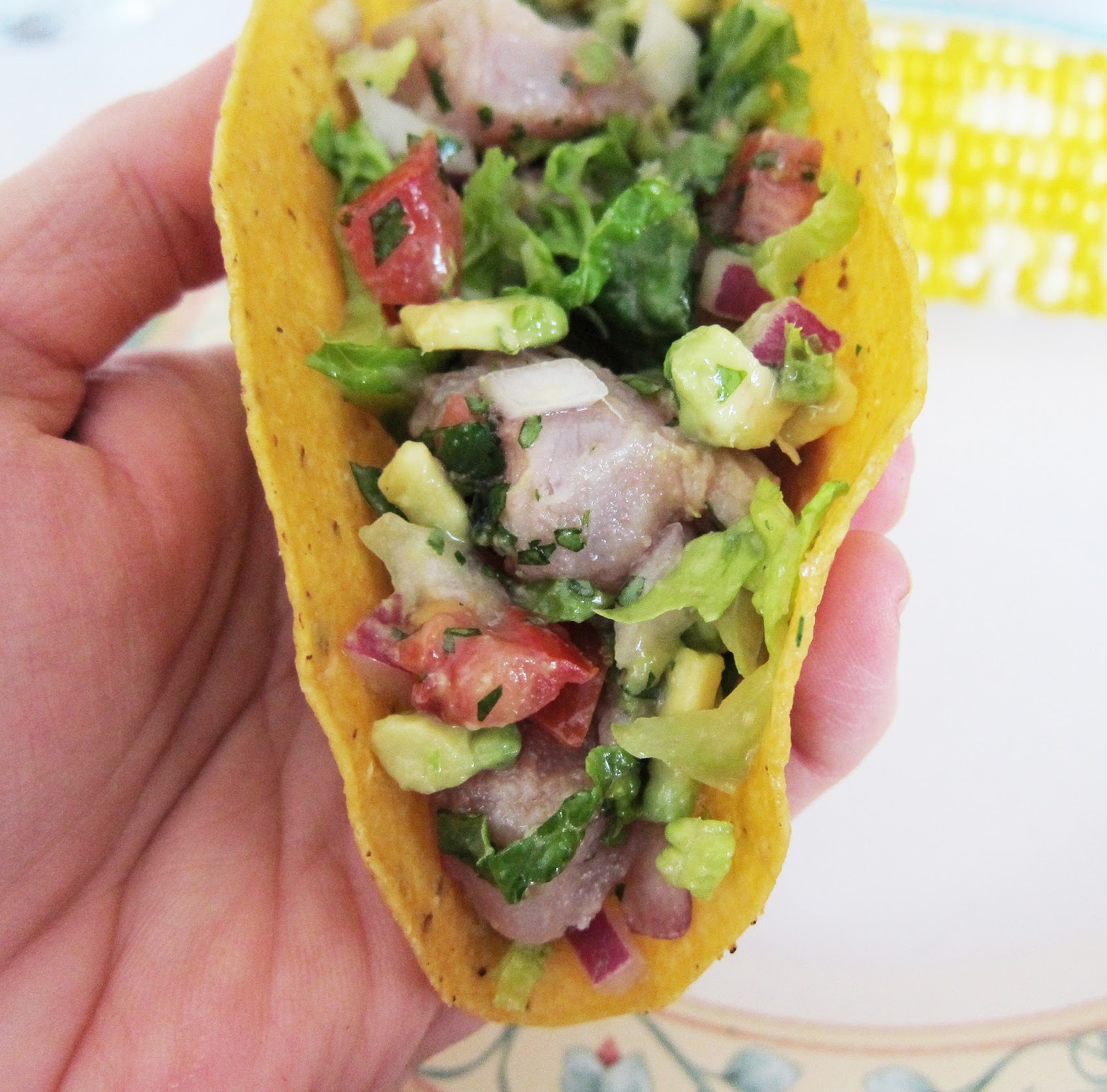 Bloatal Recall Mexican Ceviche Tacos