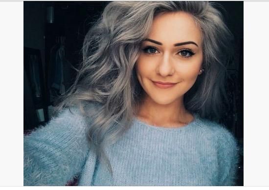 Grey Hair Teen 19