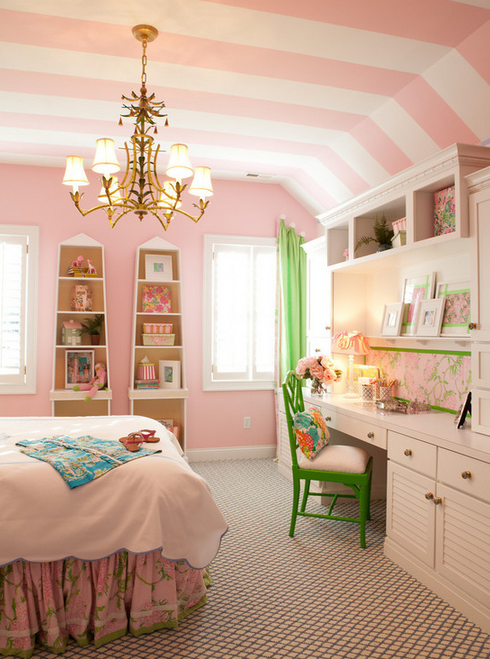 decoração de quarto de menina