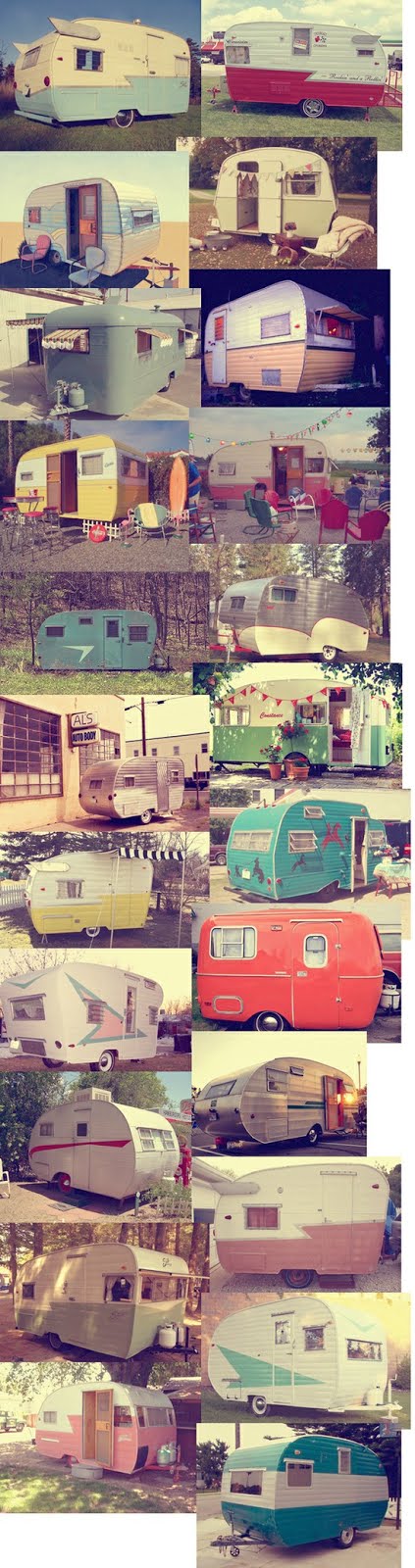 Viva Vintage Travel Trailers!