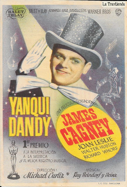 Programa de Cine - Yanqui Dandy - James Cagney - Joan Leslie