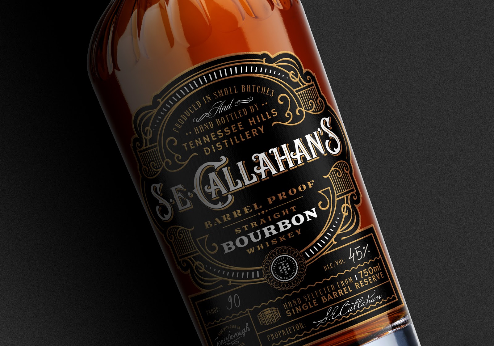 S.E.Callahan’s Straight Bourbon Whiskey Packaging Of The World