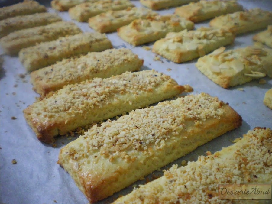 Mandelschnitten (horneadas)