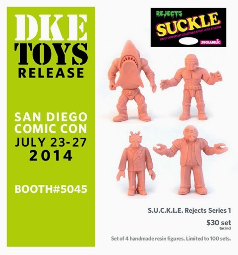 San Diego Comic-Con 2014 Exclusive S.U.C.K.L.E. Reject Series 1 by Sucklord