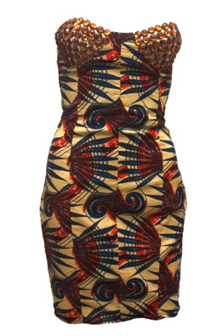 Kiafrikazaidi clothing line: African print dresses designs
