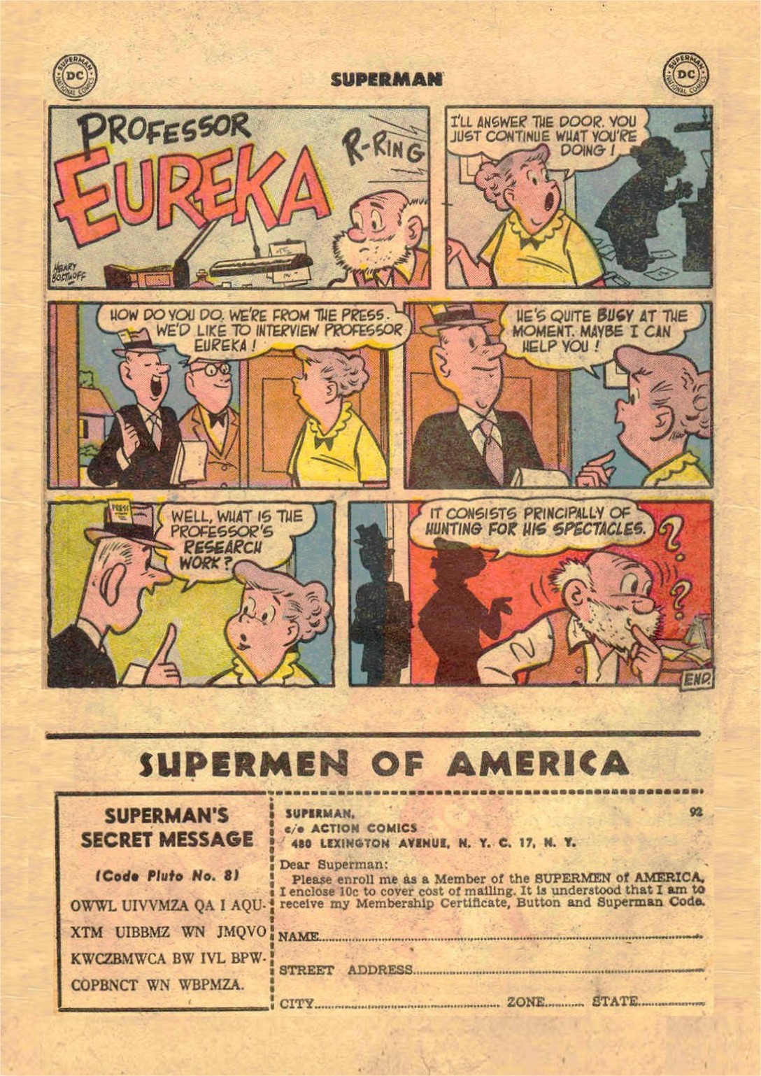 Read online Superman (1939) comic -  Issue #92 - 14