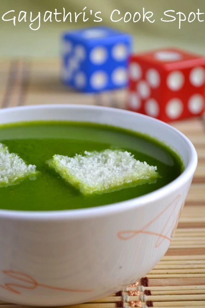 Spinach (Palak) Soup