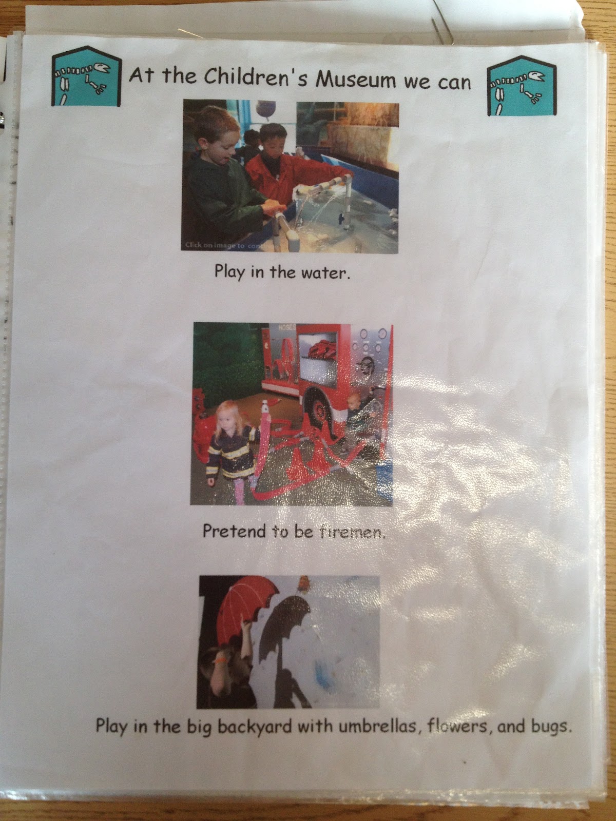 Autism Tank Other Field Trip Visuals