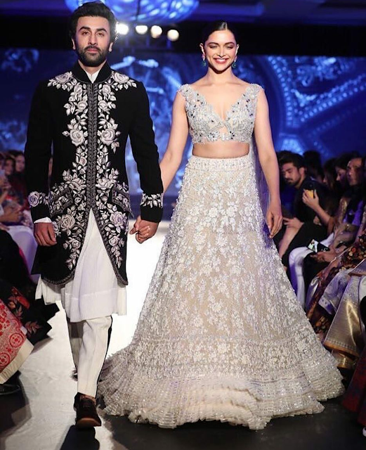 Deepika Padukone in Manish Malhotra