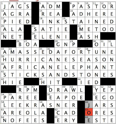 Eternal Water Pourers In Hades Fri 7 22 16 Shakespearean Duel Overeseer Enfantines Composer Book Film Title Character Surnamed Gatzoyiannis Abstract Expressionist Who Married Jackson Pollock Big Rex Parker Does The Nyt Crossword Puzzle