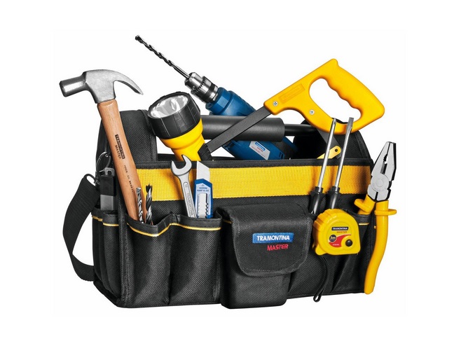 Bolsa com ferramentas