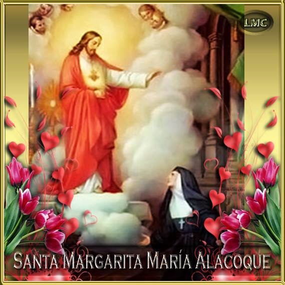 ® Santoral Católico ® IMÁGENES DE SANTA MARGARITA MARÍA DE ALACOQUE