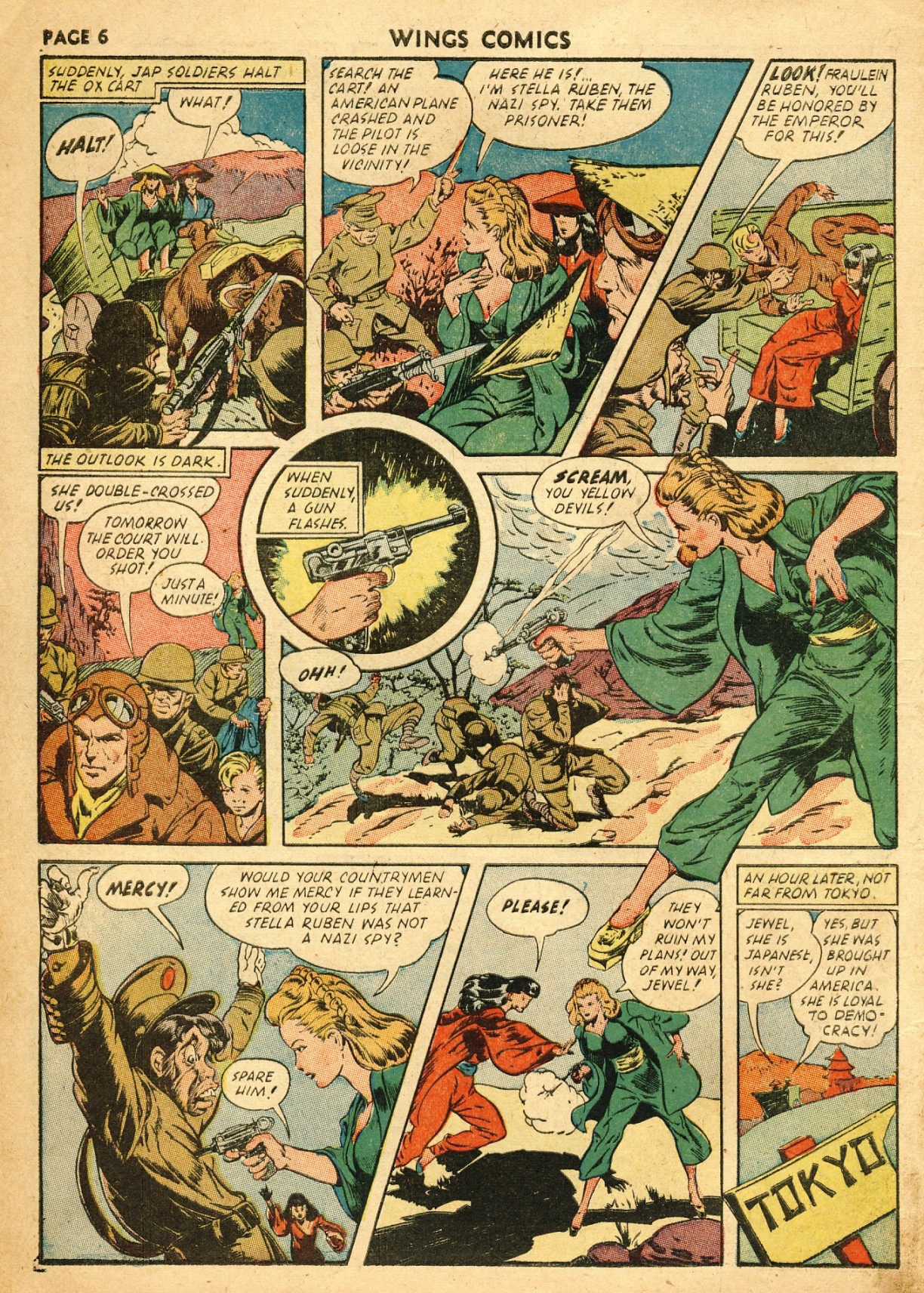 Read online Wings Comics comic -  Issue #22 - 8