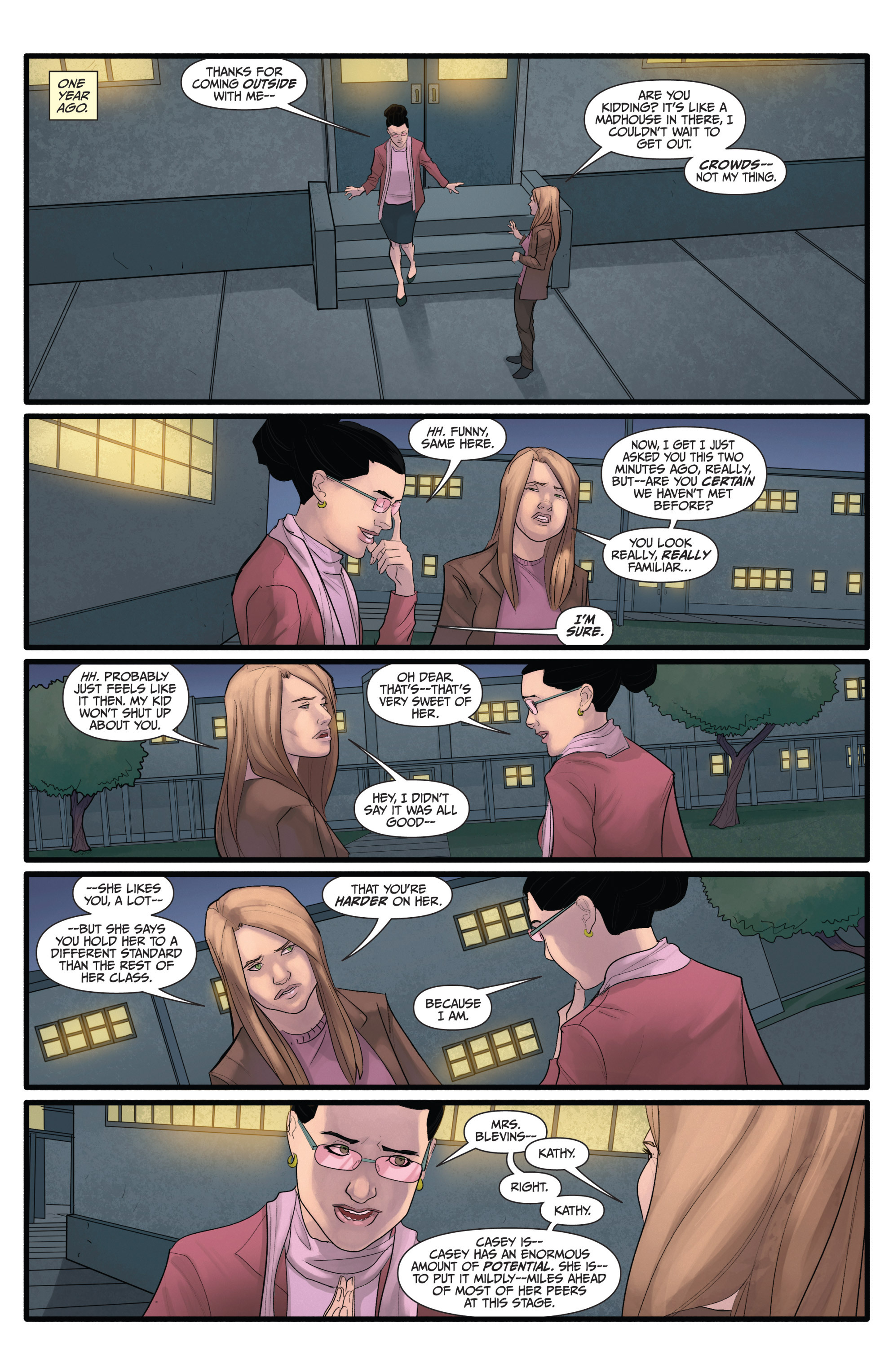 Read online Morning Glories comic -  Issue # _TPB 5 - 64