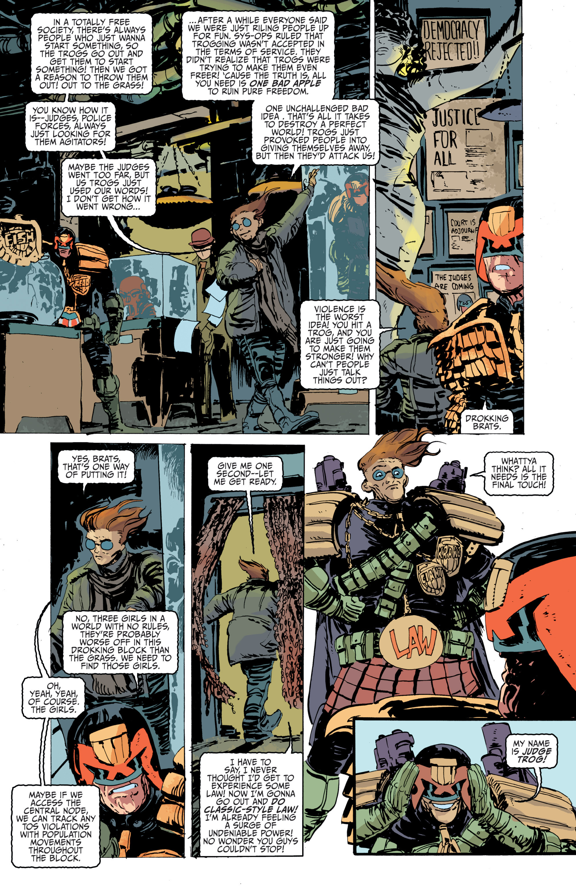 Read online Judge Dredd (2015) comic -  Issue #2 - 15