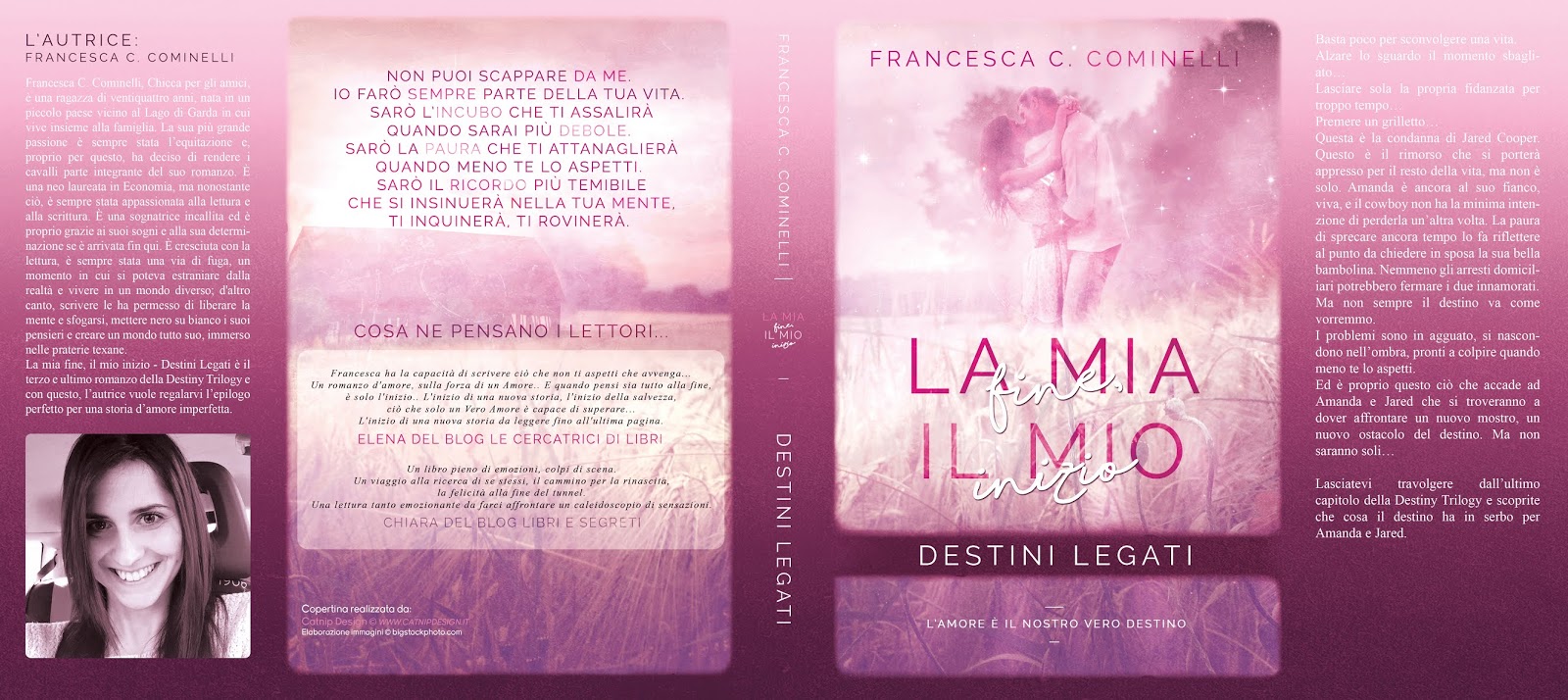 COVER REVEAL LA MIA FINE, IL MIO INIZIO DESTINI LEGATI di Francesca Cominelli Lo scrigno COVER REVEAL LA MIA FINE, IL MIO INIZIO DESTINI LEGATI di Francesca Cominelli Lo scrigno