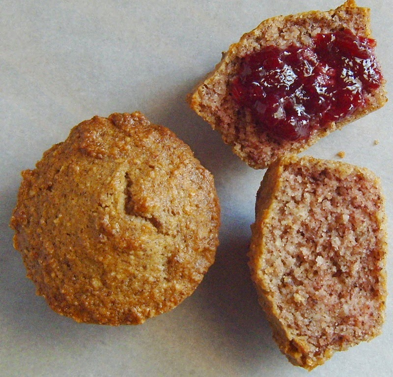 LC SF GF Baking Almond Pecan Low Carb Muffins