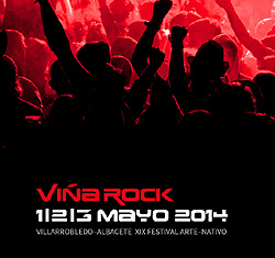 El Festival Viña Rock 2014 se celebrará del 1 al 3 de mayo en Villarrobledo