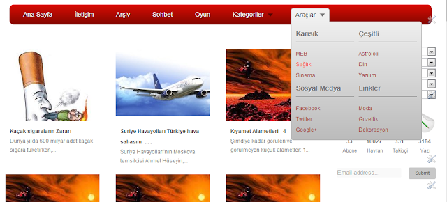 Açılır CSS