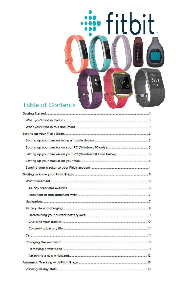 Fitbit User Guide Discover the Ultimate Fitbit Manual | Fitbit User Guide