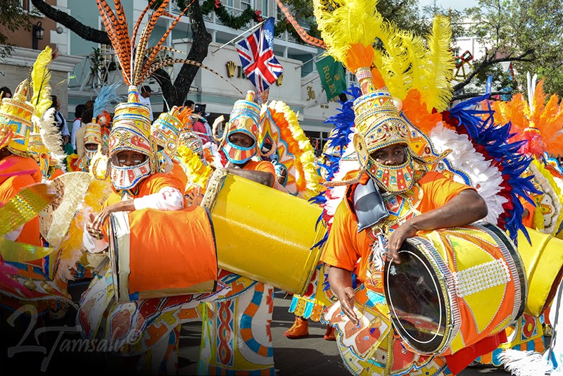 Hanna & Erkki Tamsalu travelogue Junkanoo in the Bahamas