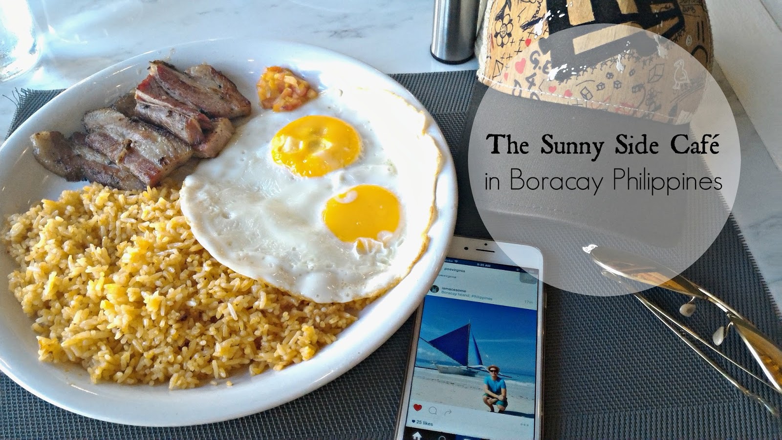 The Sunny Side Café in Boracay Philippines IamACEsome