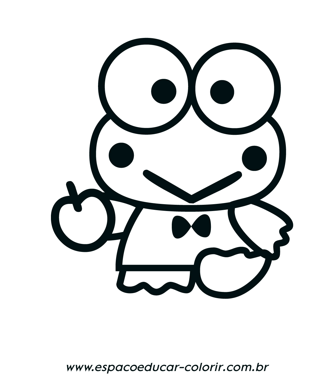 23 Desenhos Do Keroppi Sapo Sapinho Para Pintar Colorir Imprimir Sanrio Espaco Educar Desenhos Pintar Colorir Imprimir Poste imagens de desenhos para colorir no seu facebook, myspace ou blog! pintar colorir imprimir sanrio