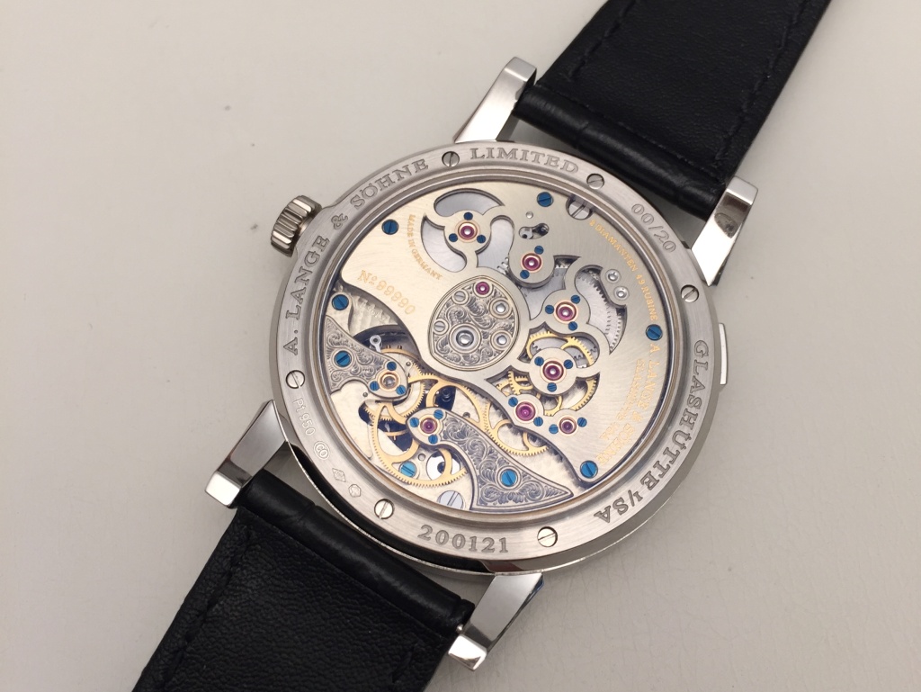 Exposition de montres tourbillon Lange & Söhne Lange12