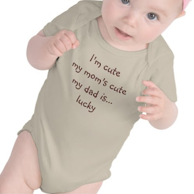 I'm Cute, My Mom's Cute, My Dad's... | Funny Baby Creeper