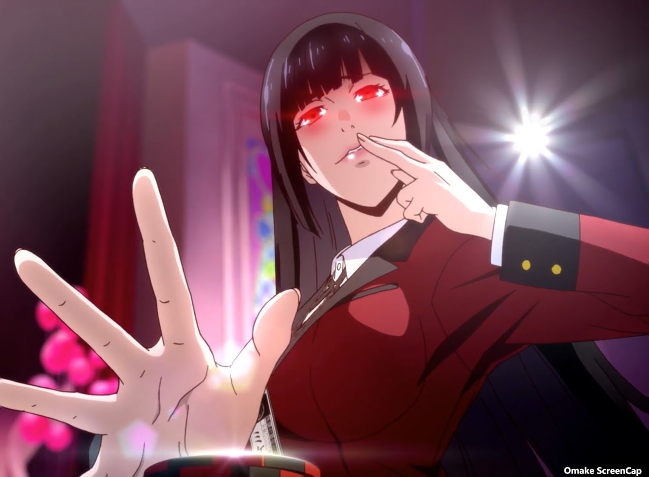 Аниме заядлый игрок Kakegurui