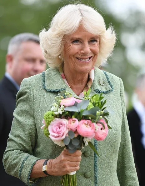 The Duchess visited the Newmarket operation for the first time since being appointed its first ever patron last November