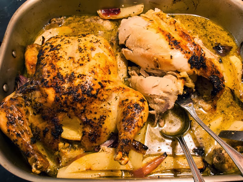 Ludi's Chicken (Lemon Mustard Roasted Chicken)