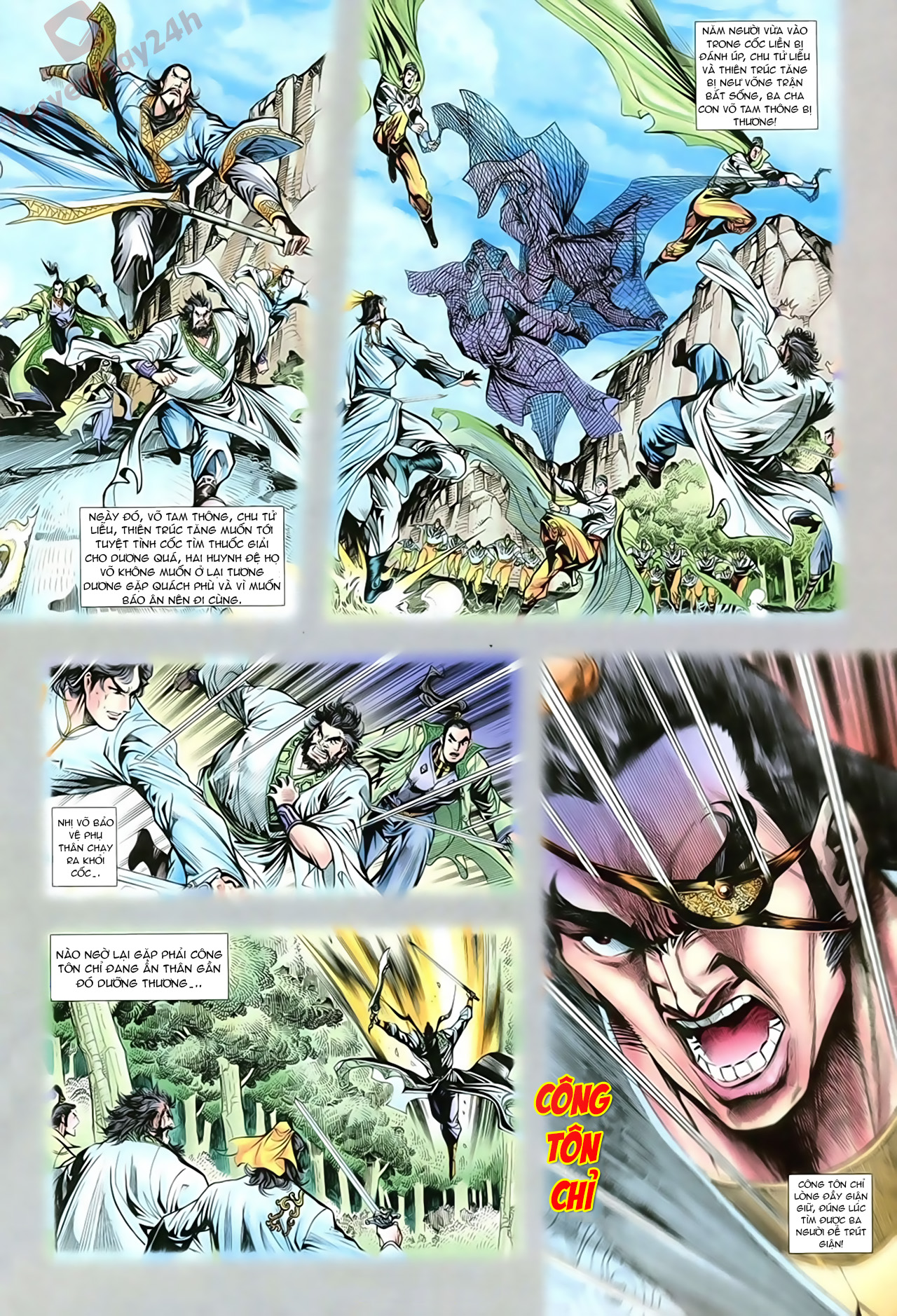 Thần Điêu Hiệp Lữ chap 61 Trang 5 - Mangak.net Thần Điêu Hiệp Lữ chap 61 Trang 5 - Mangak.net