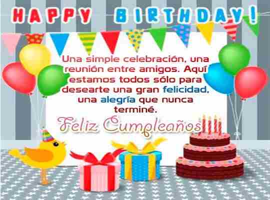 Tarjeta de cumpleaños para un amigo a quien estimo mucho Tarjeta de cumpleaños para un amigo a quien estimo mucho