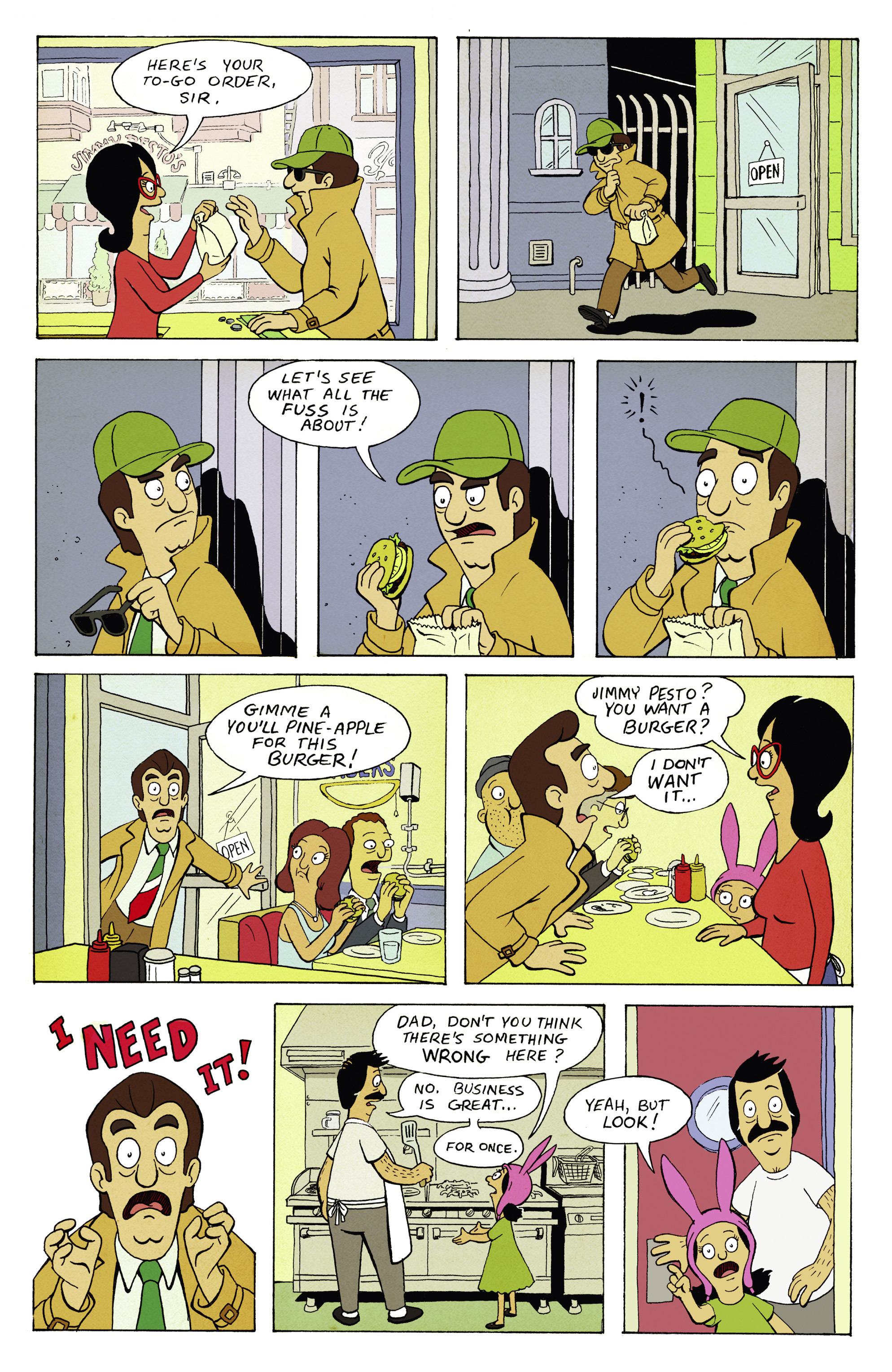 Read online Bob's Burgers (2015) comic -  Issue #4 - 15