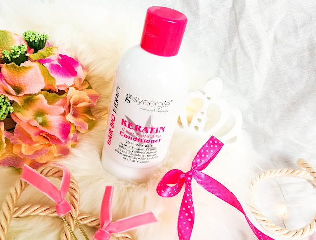 G-SYNERGIE KERATIN – ODŻYWKA DO WŁOSÓW FARBOWANYCH – OCHRONA KOLORU