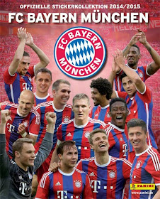 FC Bayern München Stickerkollektion 2014/15-1 Tüte Panini 