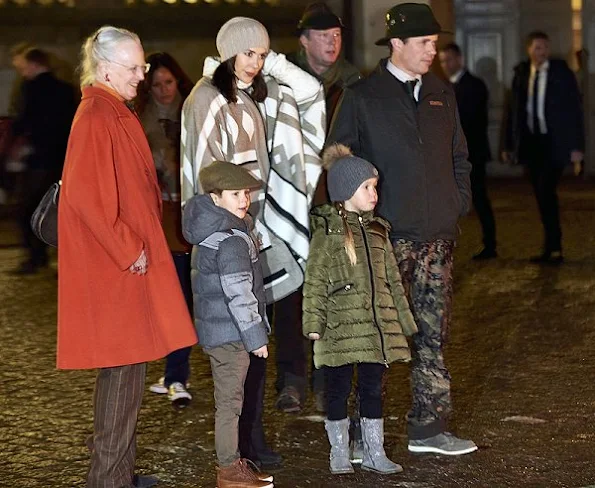 Danish Crown Princess Mary wore Zara Poncho Coat - Zara Cape, Style of Princess Mary