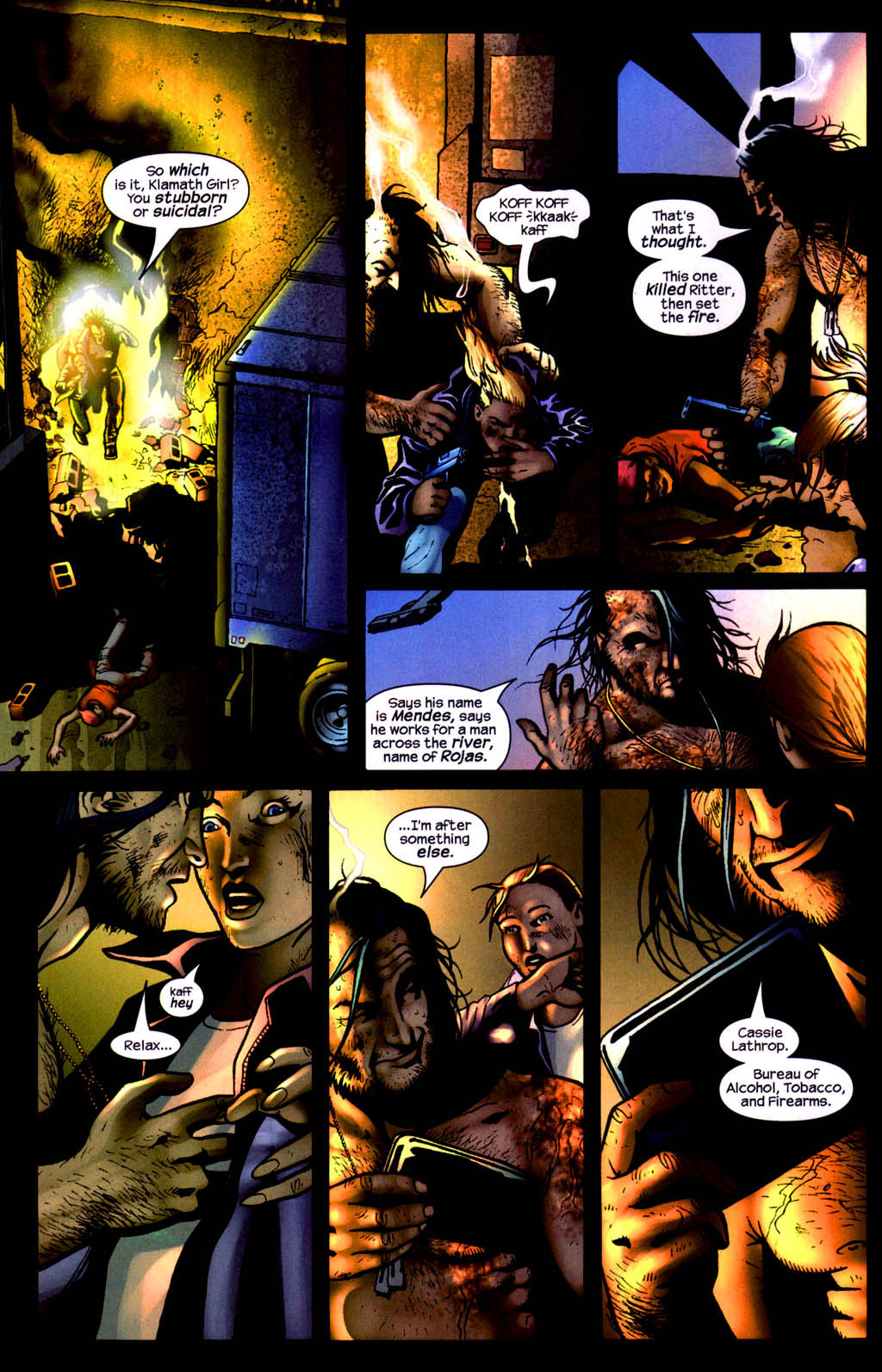 Read online Wolverine (2003) comic -  Issue #8 - 17
