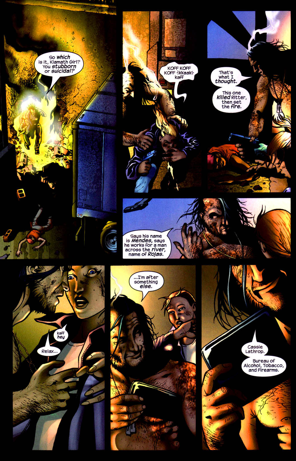 Read online Wolverine (2003) comic - Issue #8 - 17
