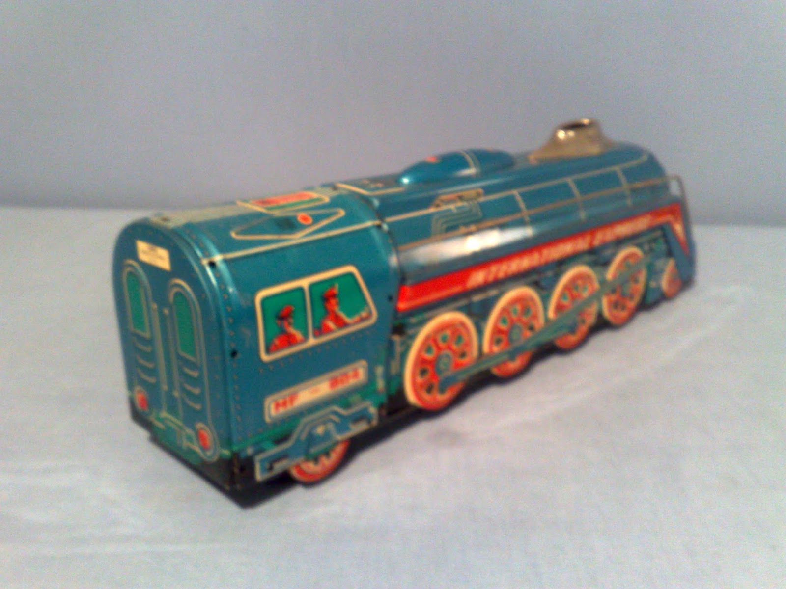 TRAIN LOCOMOTIVE TÔLE. MODERN TOYS TRADE MARK Western 157715058532