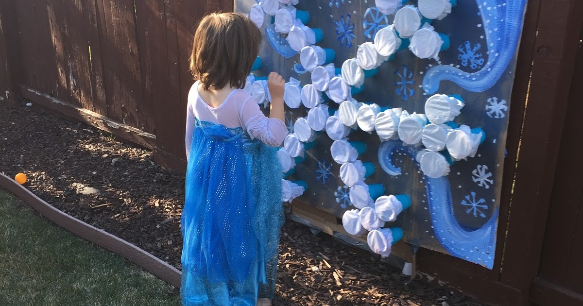 Pinata Alternative Frozen Themed Punch Game Midnight Crafting