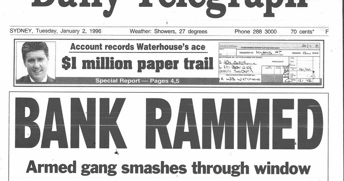 Fab Sydney Flashbacks 1990 The birth of Sydney's 24 hour newspaper