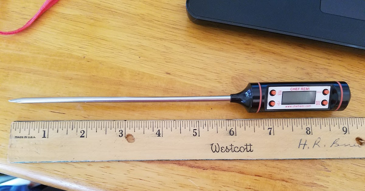 5 Stars Chef Remi Cooking Thermometer Now with Backlight