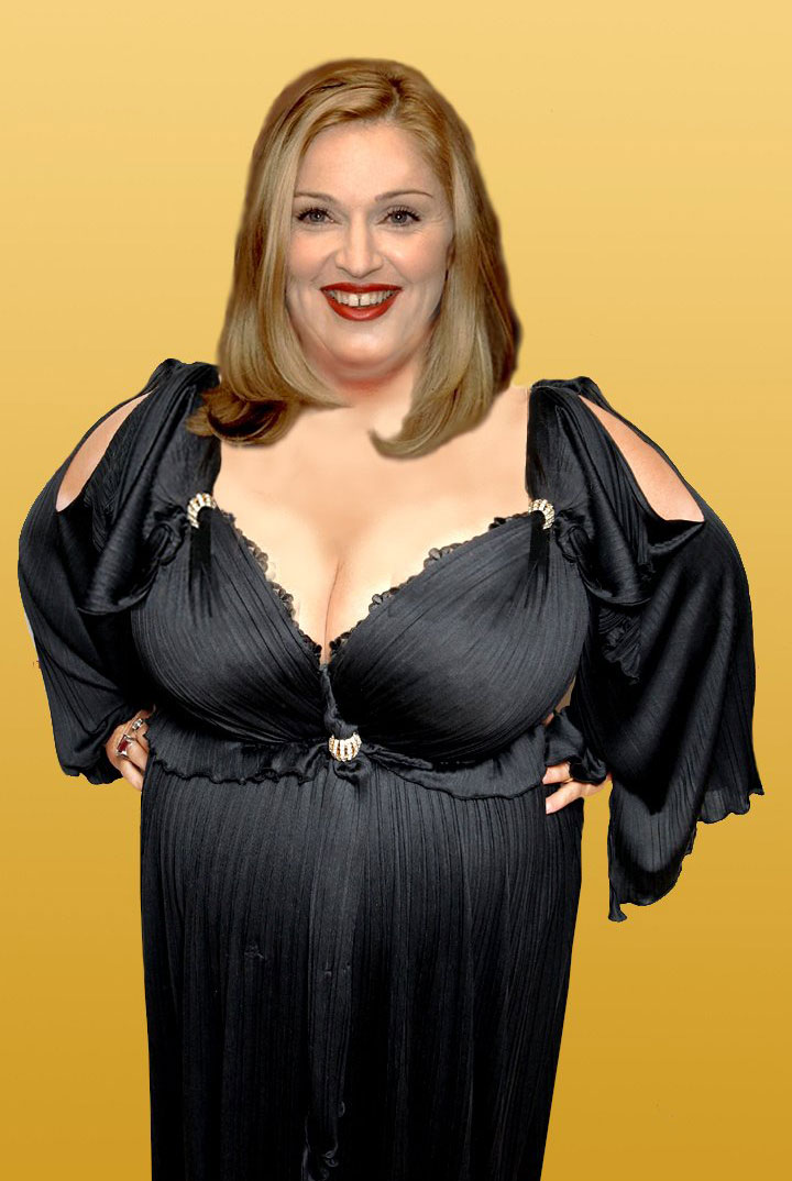 Designs By CK Funny 4 the Day Fat Madonna